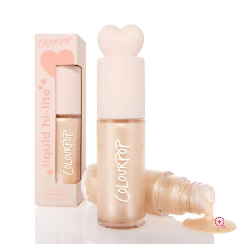 ColourPop Liquid Hi-Lite: Sugar Donut (Ivory Champagne) Dewy Liquid HL .10g NIB